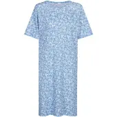 Mey Chemise de nuit 'Flower Meadow' bleu clair / blanc
