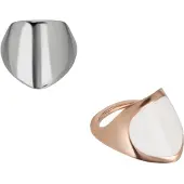 Breil Bague or rose / argent