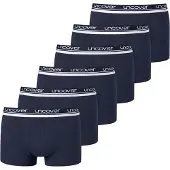 Schiesser Boxers bleu foncé / blanc