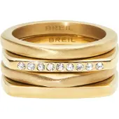 Breil Bague or / transparent
