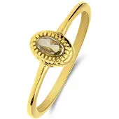 Lucardi Bague or / olive