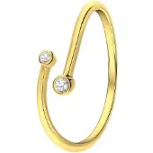 Lucardi Bague or / blanc