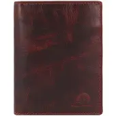 Green Burry Porte-monnaies 'Rugged' marron