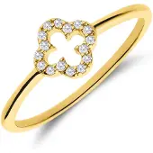 Lucardi Bague or / blanc