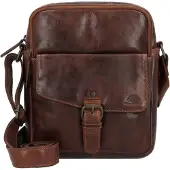 Greenburry Sac à bandoulière 'Rugged' marron