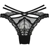 Hunkemoller Slip 'Janine' noir