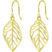Lucardi Boucles d'oreilles 'Klassisch' or