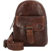Greenburry Sac à bandoulière 'Rugged' marron
