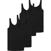 Schiesser Maillot de corps noir