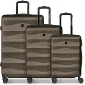 SMARTBOX Ensemble de bagages 'Edition 03' marron / noir