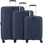 D&N Ensemble de bagages bleu foncé