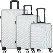 Mano Ensemble de bagages 'Don Carlo' noir / argent