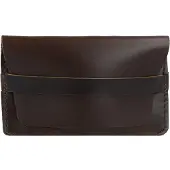 Buckle & Seam Étui 'Lima' brun foncé