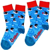 Unabux Chaussettes ' Prints ' mélange de couleurs