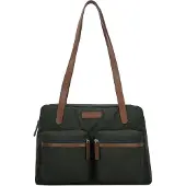 Green Burry Sac bandoulière marron / vert