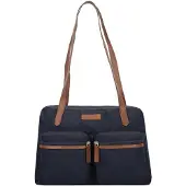 Green Burry Sac bandoulière bleu / marron