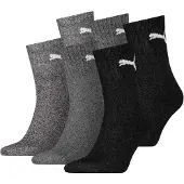 Puma Chaussettes gris foncé / noir / blanc