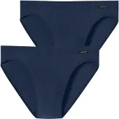 Schiesser Slip bleu / bleu marine