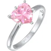 Elli Bague 'Herz' rose / argent