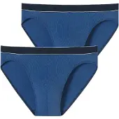 Schiesser Slip bleu foncé