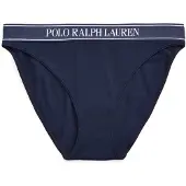 Ralph Lauren Slip bleu marine / blanc