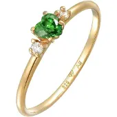 Elli Bague 'Grünes Herz' or / vert