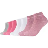 Camano Chaussettes gris clair / rose clair / rose foncé / blanc