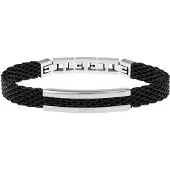 Breil Bracelet noir / argent