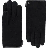 Roeckl Gants 'FELTED WOOL' noir