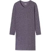 Schiesser Chemise de nuit ' UNCOVER Nightwear ' prune