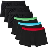 Calida Boxers 'Natural Benefit' bleu / vert / rouge / noir