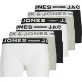 Jack & jones Junior Sous-vêtements gris clair / gris chiné / noir / blanc