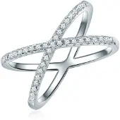 Lulu & Jane Bague argent