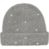 s.Oliver Bonnet gris / blanc perle