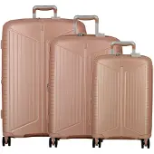 Jump Ensemble de bagages 'Evae' or rose