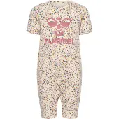 Hummel Barboteuse / body bleu / marron / jaune / rose pastel / coquille d'oeuf