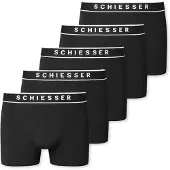 Schiesser Boxers noir / blanc