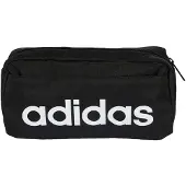 Adidas Sac de sport 'Linear Bum' noir / blanc