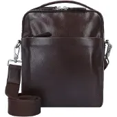 PICARD Sac à bandoulière brun foncé