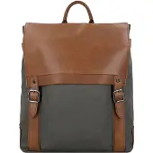 Harold's Sac à dos 'Hew Flint' marron / kaki