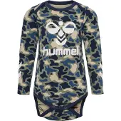 Hummel Barboteuse / body beige / bleu marine / bleu roi / pomme / blanc