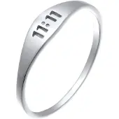 Elli Bague '11:11' argent