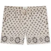 Schiesser Pantalon de pyjama beige / noir