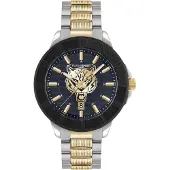 Plein sport Montre homme CITY RUSH PSAEA0824 bleu/argent/or