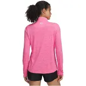 Under Armour Tech Twist Half Zip Sweatshirt Rose XL Femme