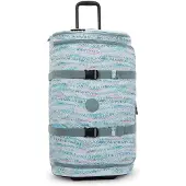 Kipling Sac de voyage bleu fumé / bleu clair / rose clair / blanc