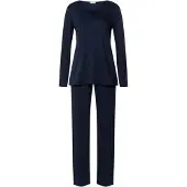 Hanro Pyjama bleu foncé