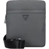 GUESS Sac à bandoulière 'Certosa' gris foncé / noir
