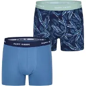 Happy Shorts Boxers ' Jersey ' bleu