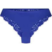 Hunkemoller String bleu violet